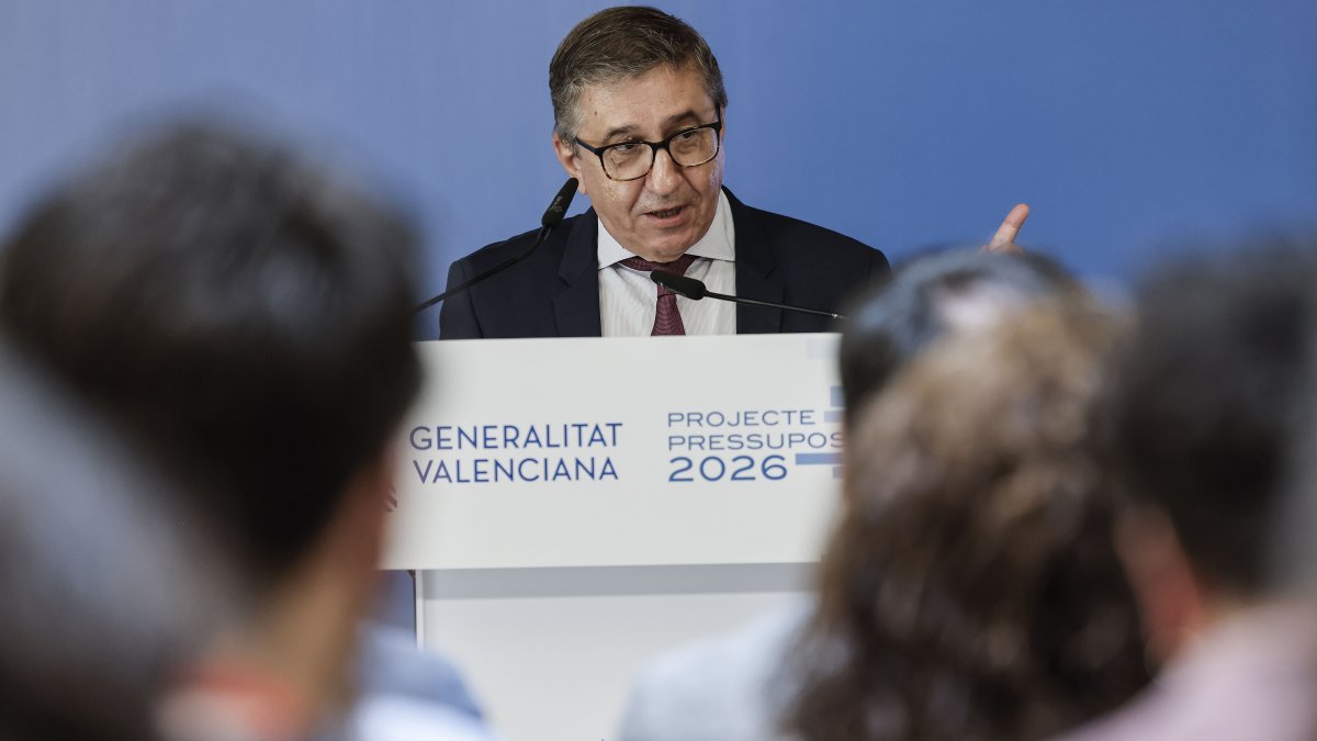 El consellero de Economía, Hacienda y Administración Pública de la Generalitat Valenciana, José Antonio Rovira.