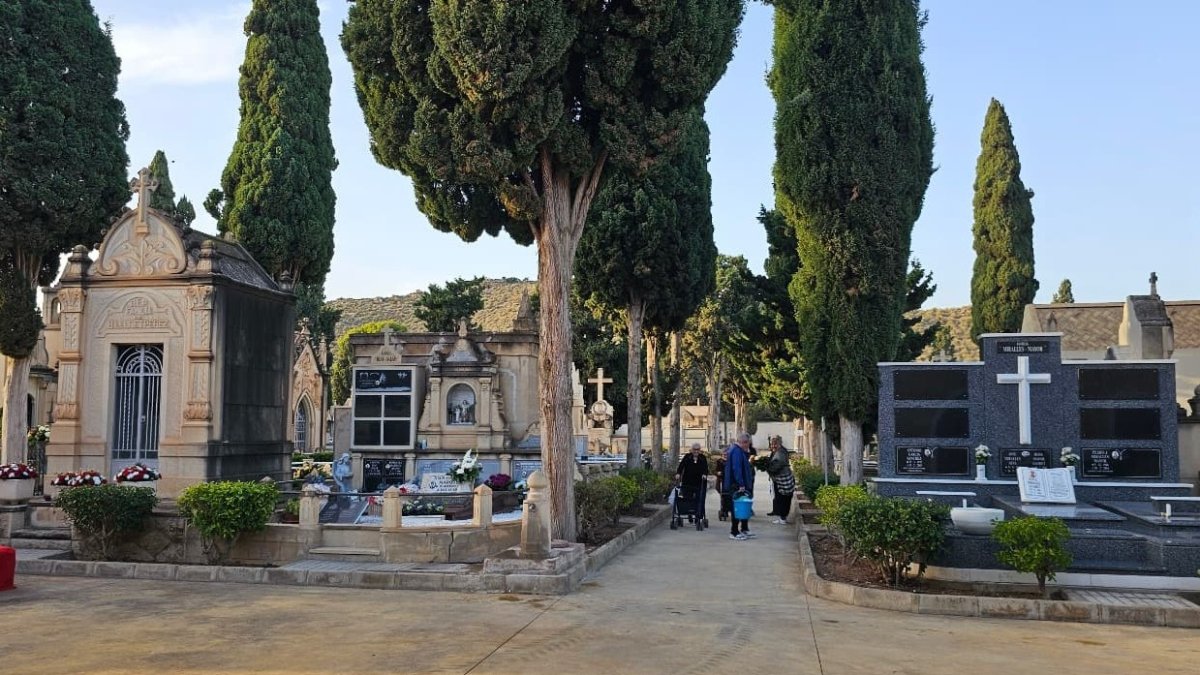 Imagen del cementerio histórico de la Vila Joiosa.