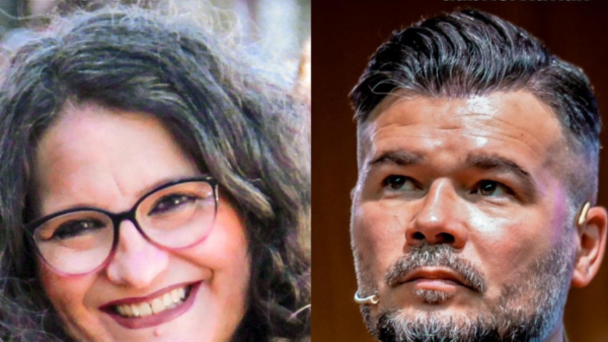 Mónica Oltra y Gabriel Rufián