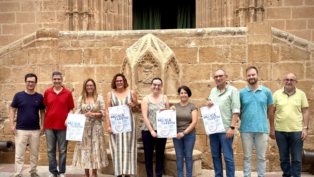 Presentación de la 40 edición del festival Música d'Estiu de Xàbia.
