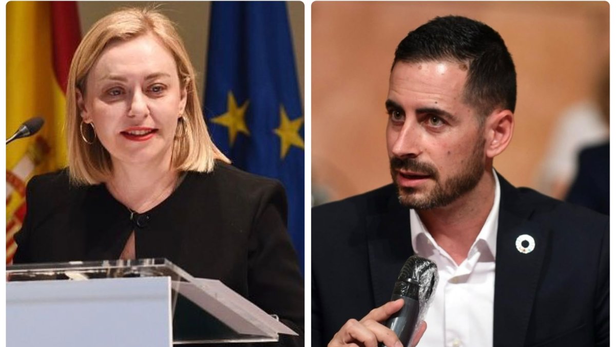 Natàlia Enguix y Carlos Fernández Bielsa