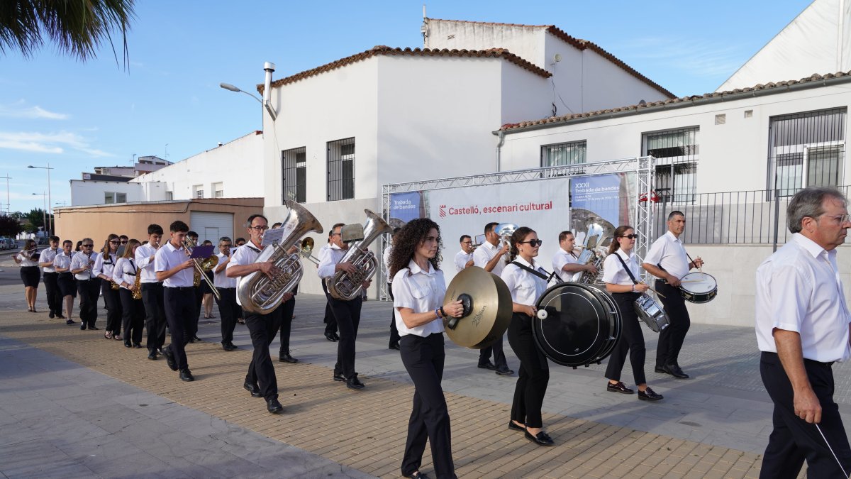Imagen de una banda de música de Castellón 