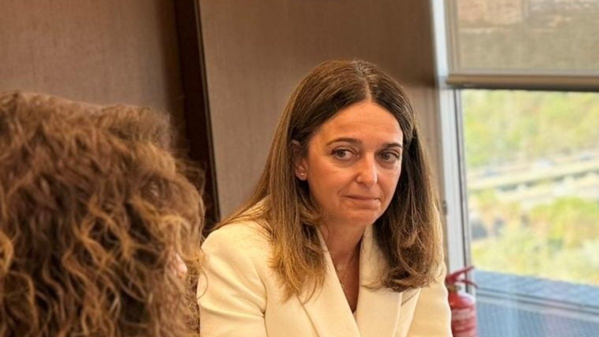 La consellera de Justicia,
 Nuria Martínez 