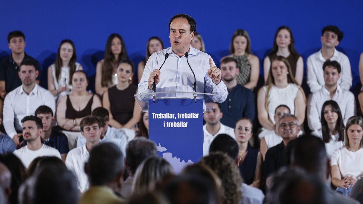El president de la Generalitat y líder del PPCV, Juanfran Pérez Llorca