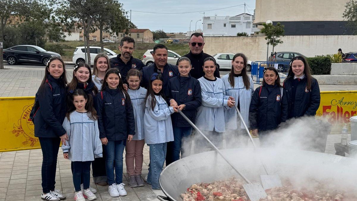 Paella gigante de Ecovidrio.