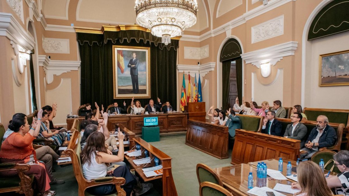 Pleno municipal de junio en Castellón