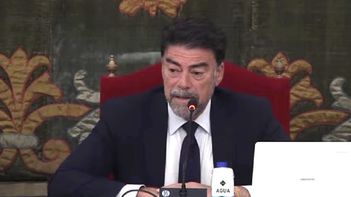 El alcalde de Alicante, Luis Barcala