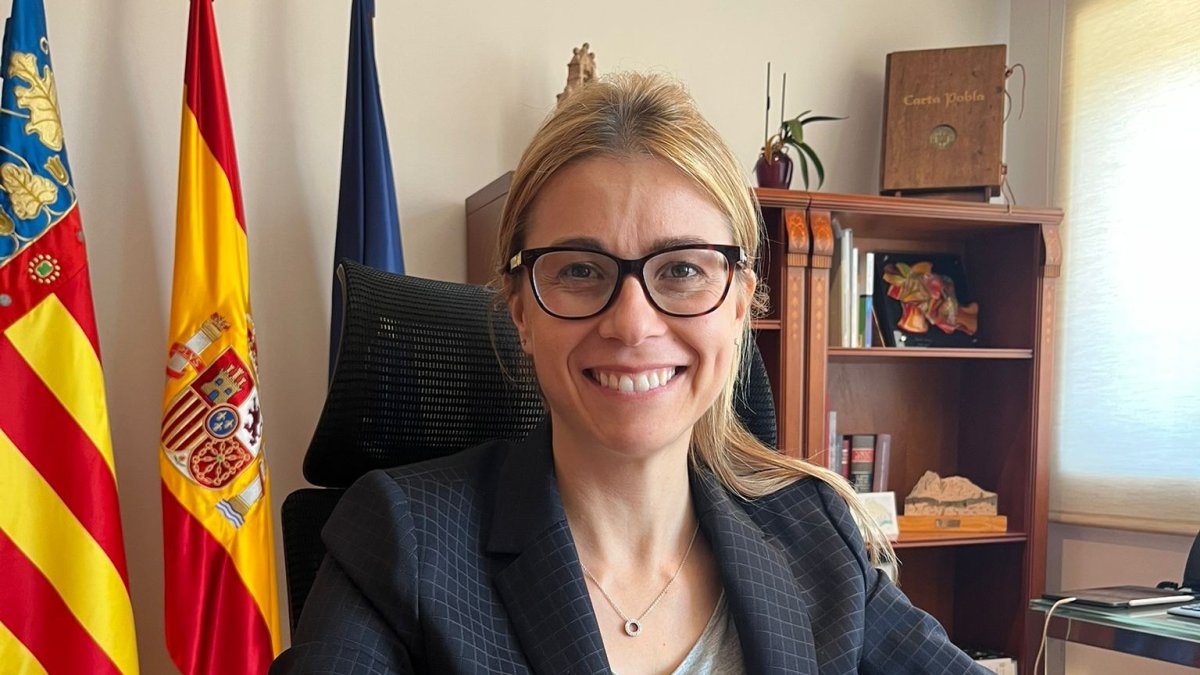 La alcaldesa de Finestrat, Nati Algado.