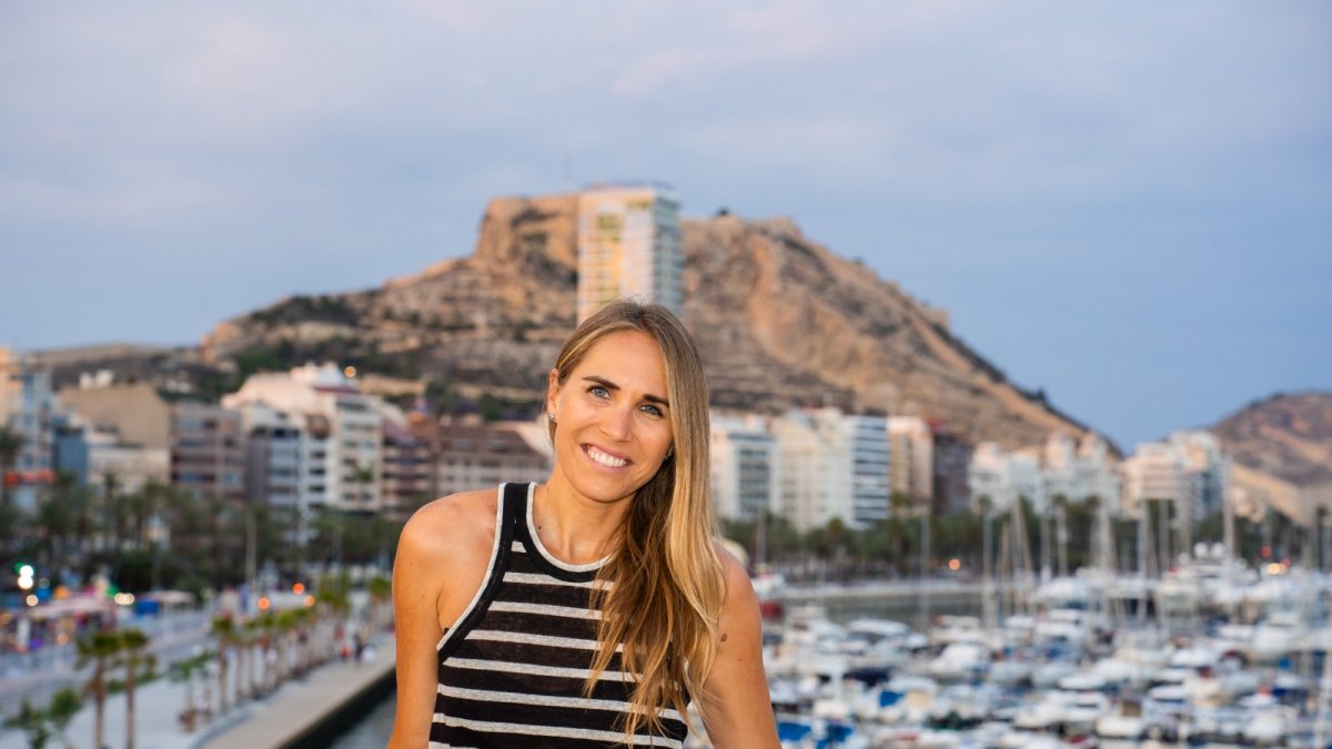 Nuria Sánchez, capitana del equipo de vela femenino Dorsia Sailing Team.