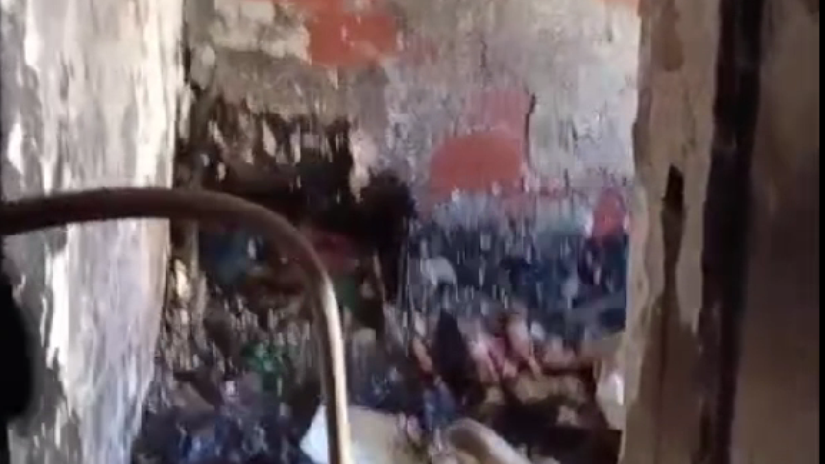 La vivienda quedó totalmente calcinada.