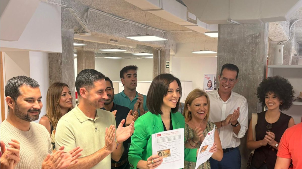 Diana Morant presenta su candidatura a las primarias del PSPV-PSOE