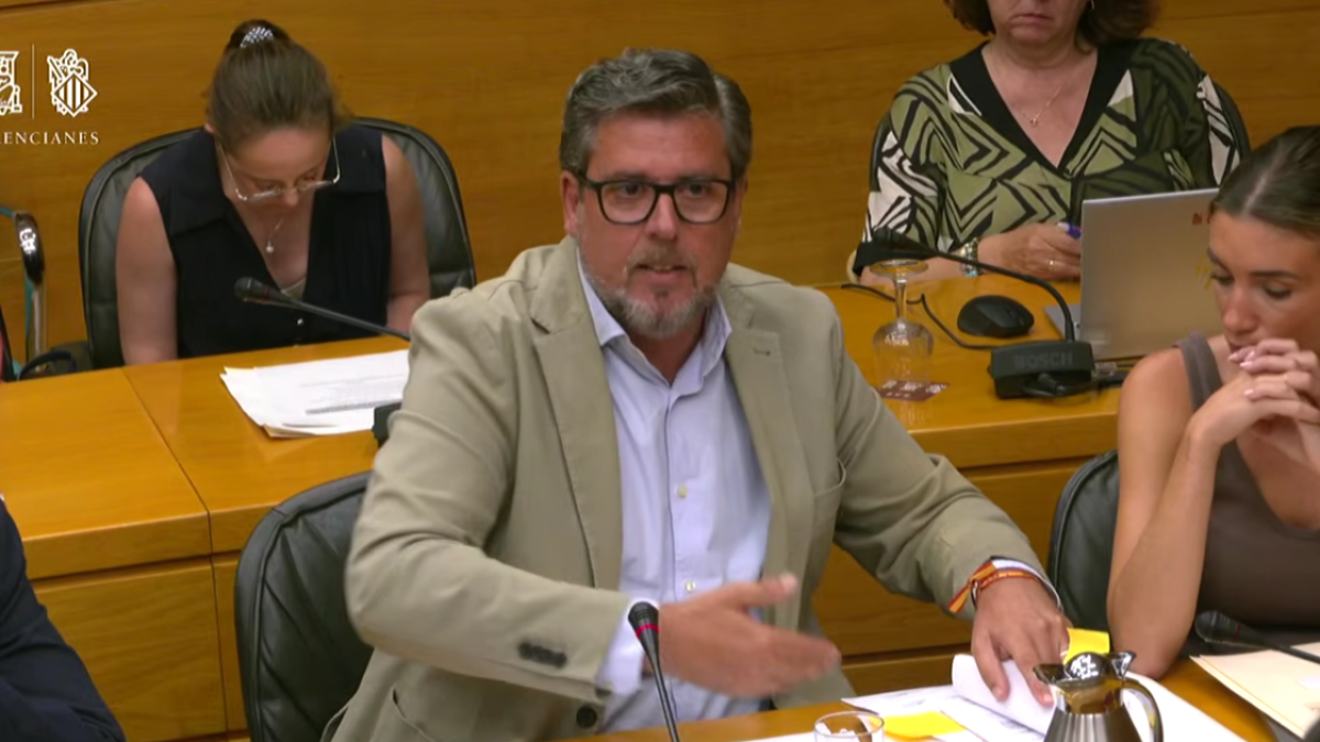 Javier Gutierrez, diputado del PP en la comisión de investigación sobre las VPP en Les Corts.