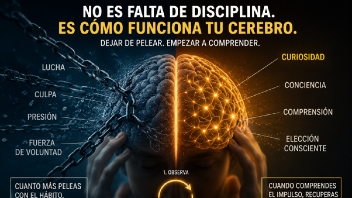 Cando dejamos de actuar en piloto automático y observamos nuestras experiencias con atención consciente, ganamos libertad para elegir respuestas diferentes.