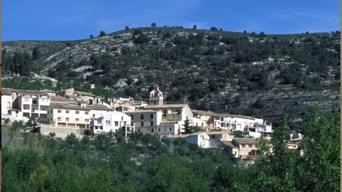 Vista de la población de Benimassot.