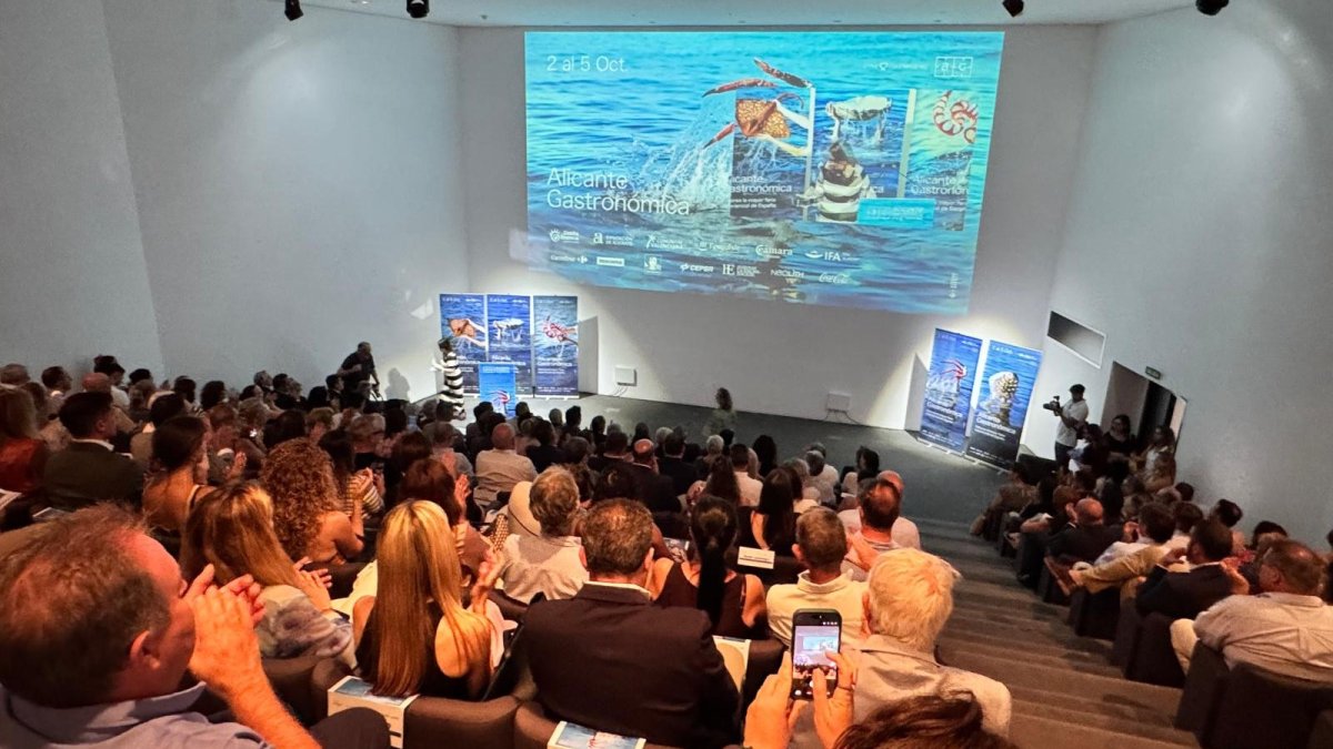 Presentación de la octava edición de Alicante Gastronómica, este lunes.