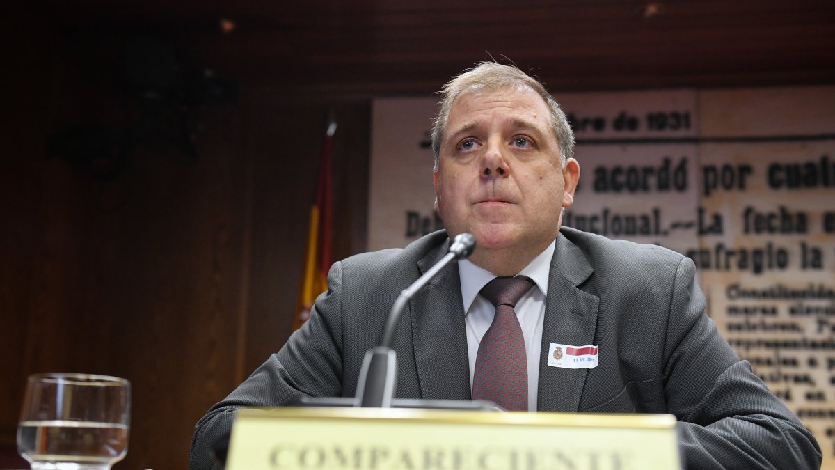 El consejero de la sociedad española de participaciones industriales (SEPI) y expresidente de correos y telégrafos, Juan Manuel Serrano.