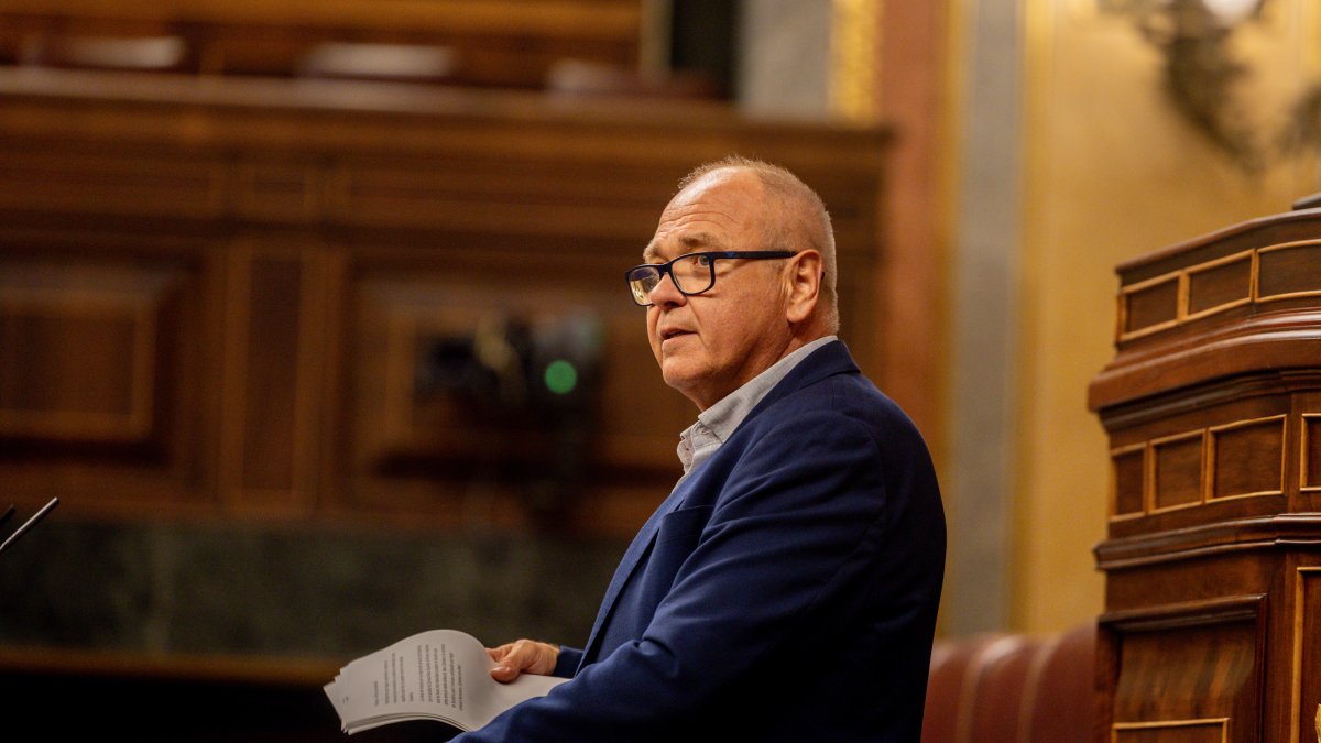 El diputado de En Comú Podem Félix Alonso Cantorné