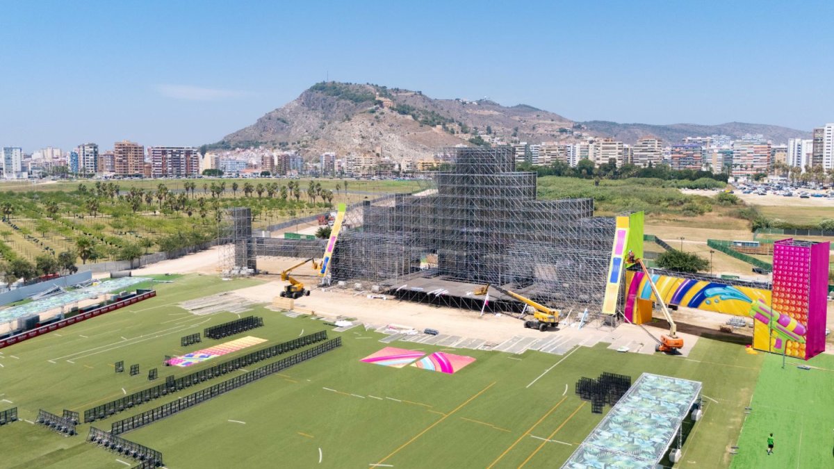 Montaje del Zevra en Cullera