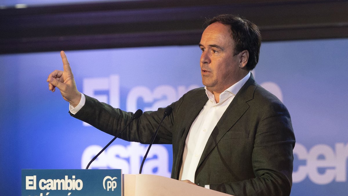 El president de la Generalitat y líder del PPCV, Juanfran Pérez Llorca