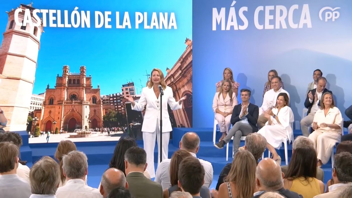 La alcaldesa de Castellón, Begoña Carrasco