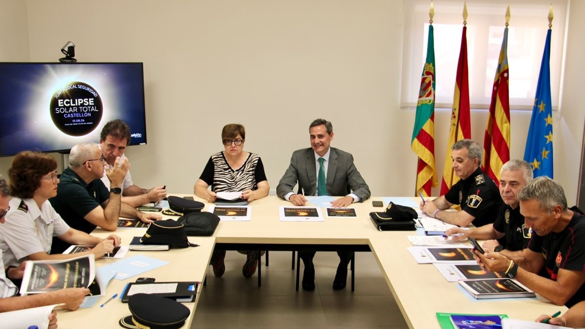 Junta Local de Seguridad Extraordinaria para coordinar el dispositivo especial con motivo del eclipse total de Sol