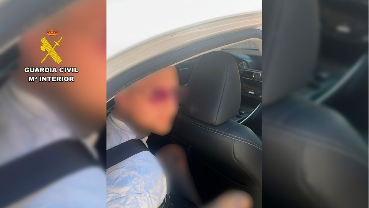 Imagen de uno de los fugitivos alemanes detenidos.