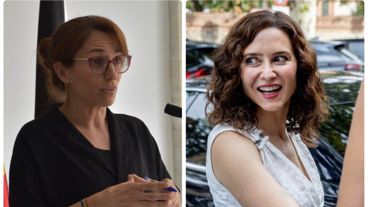 Mónica García e Isabel Díaz Ayuso