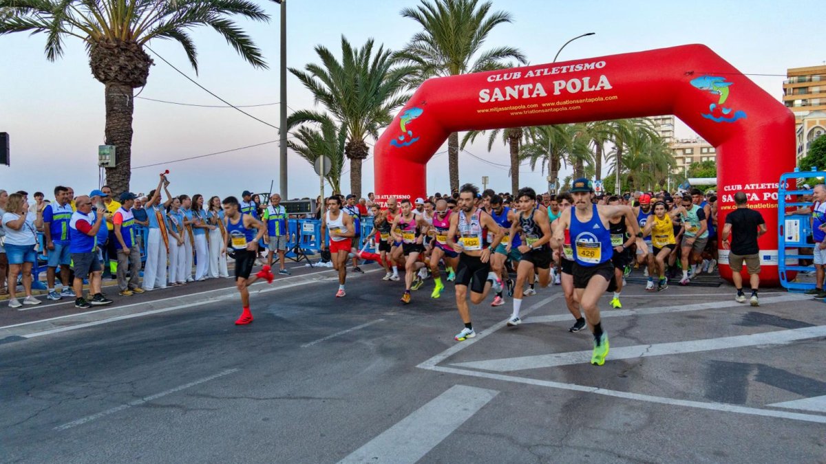 Imagen de la Carrera al Amanecer de Santa Pola
