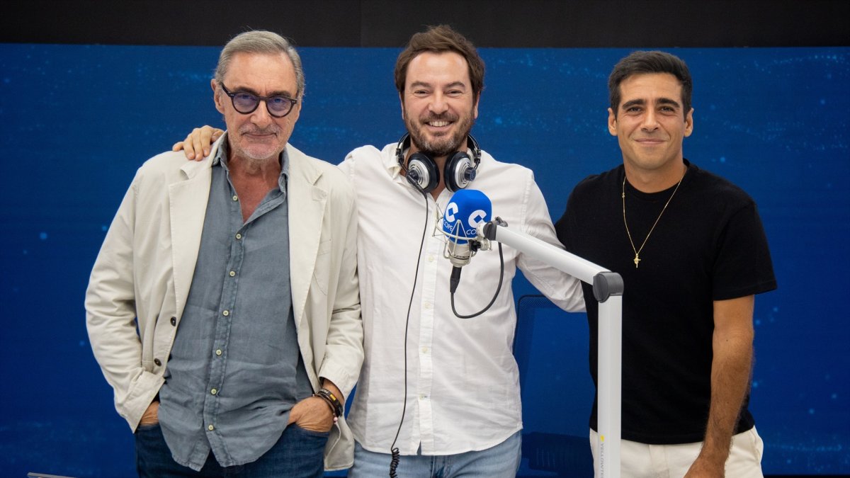 )Carlos Herrera, Jorge Bustos y Alberto Herrera.