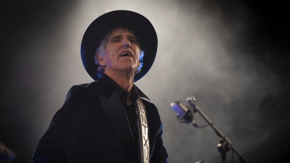 El cantante Mikel Erentxun, del grupo Duncan Dhu.