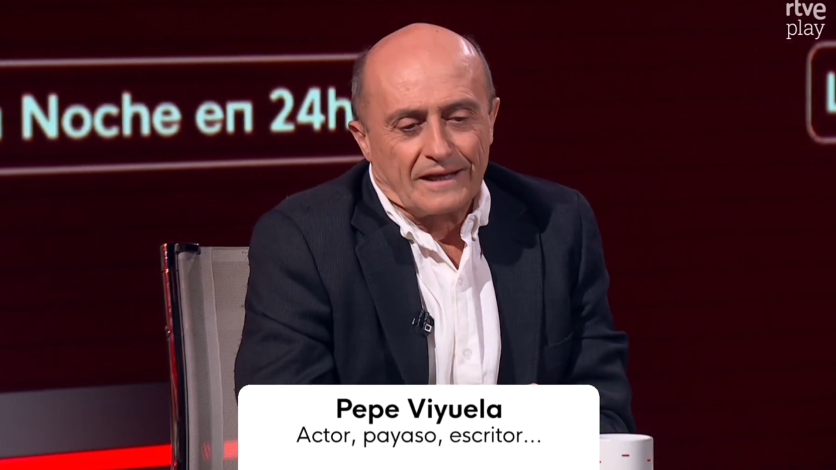 El actor, Payaso y escritor Pepe Viyuela en 24 h