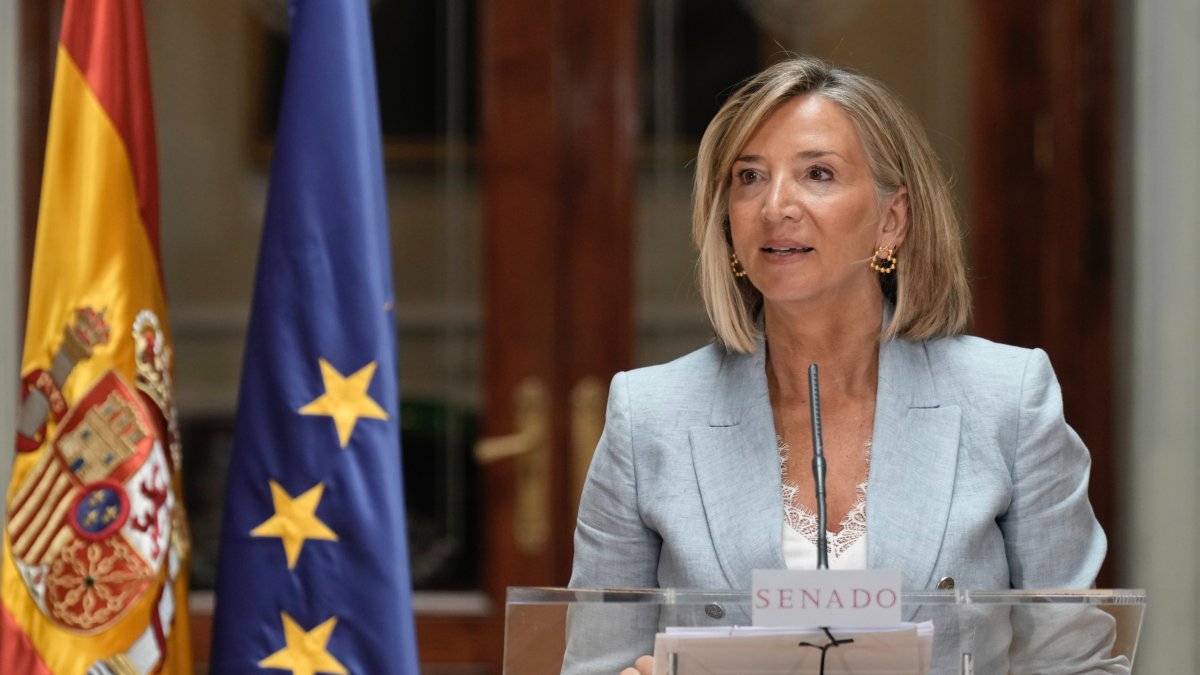La portavoz del Grupo Parlamentario Popular en el Senado, Alicia García