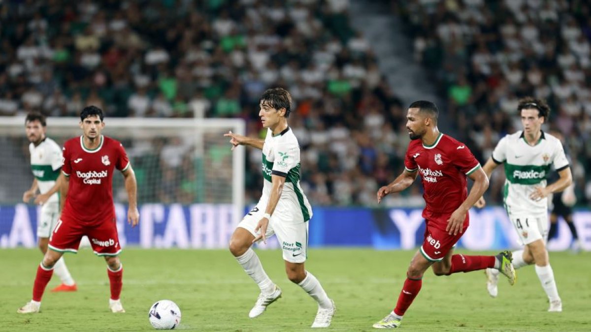 Partido que enfrentó al Elche contra la Real Sociedad