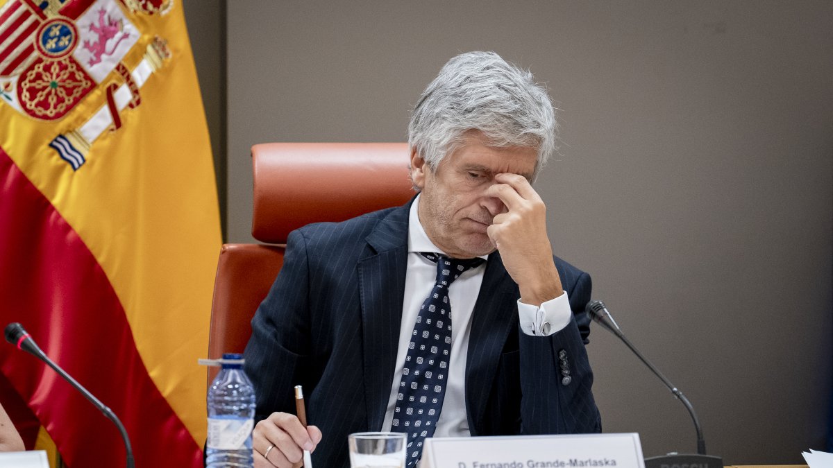 El ministro del Interior, Fernando Grande-Marlaska