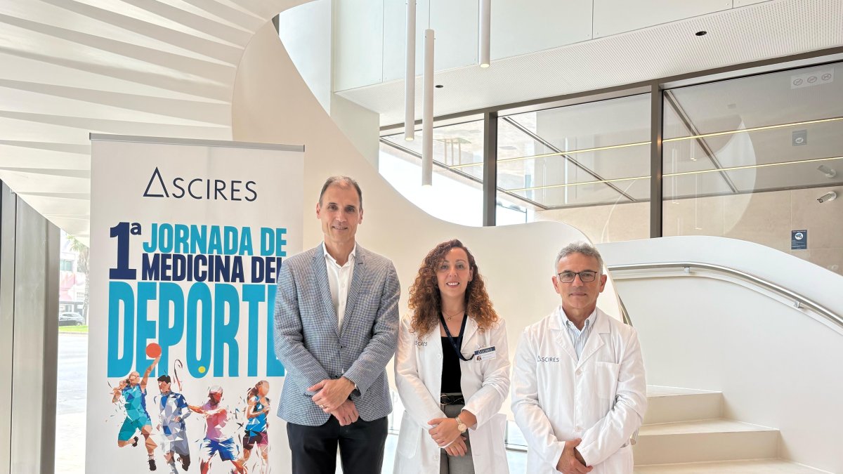Imagen de la presentación de la jornada Medicina del Deporte Ascires