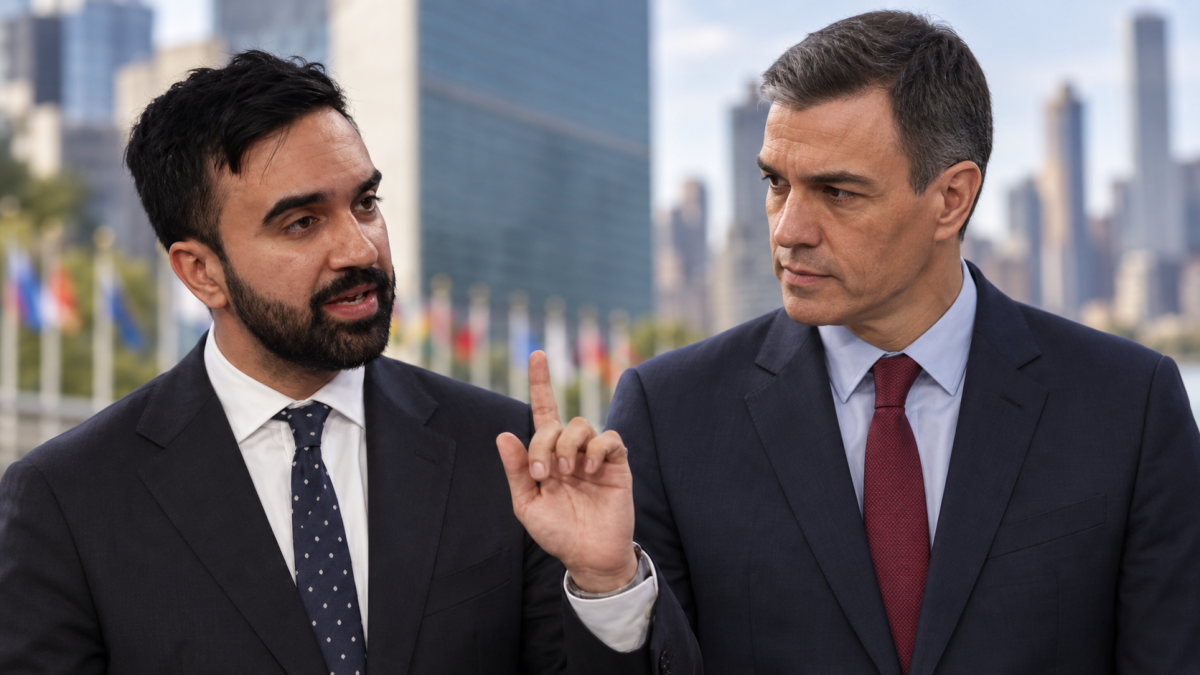 Zohran Mamdani y Pedro Sánchez