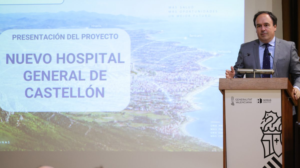 Presentación del proyecto para el nuevo Hospital General de Castellón