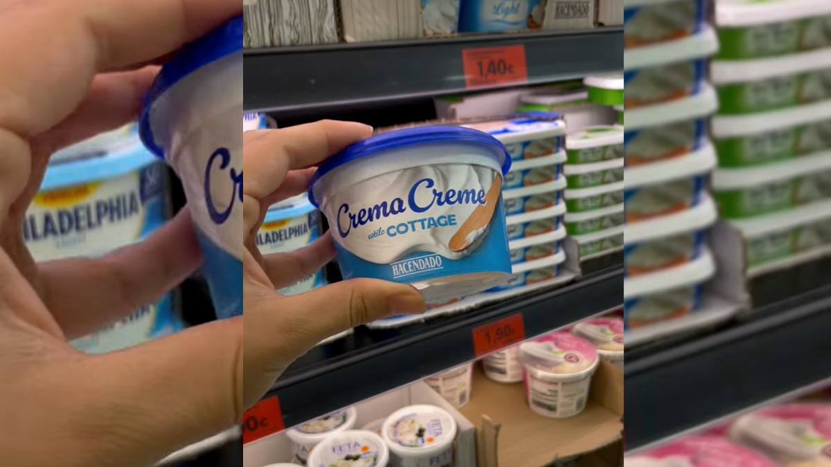 La crema de queso cottage Hacendado es el producto de Mercadona que Estefanía, nutricionista, destaca como su