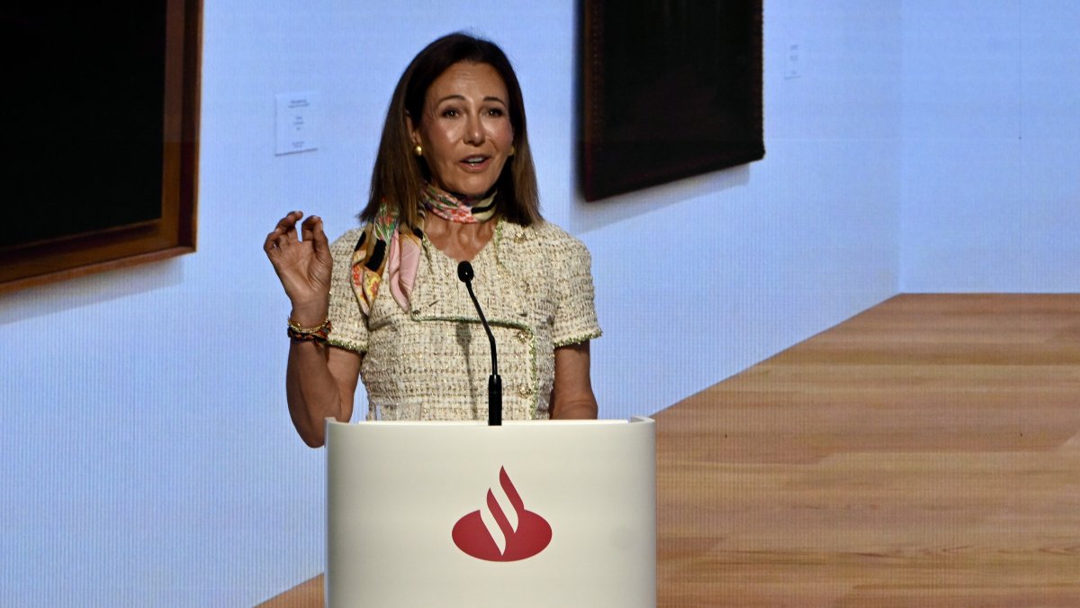 La presidenta del Banco Santander, Ana Botín.
Nacho Cubero / Europa Press
07/9/2026