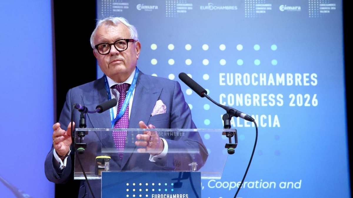 El presidente de Eurochambres, Vladimír Dlouhy