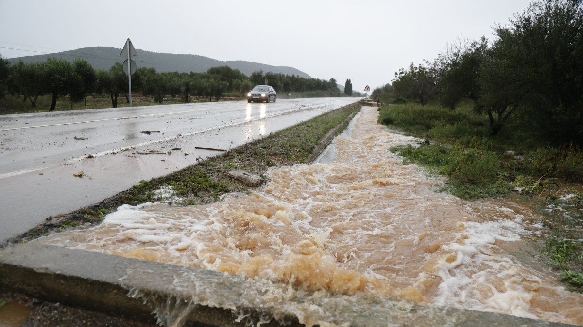 (Foto de ARCHIVO) Lluvias en la provincia de Castellón