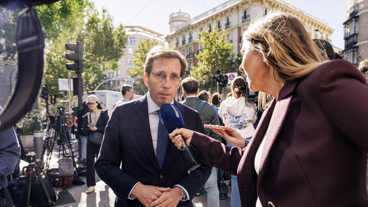 El alcalde de Madrid, José Luis Martínez-Almeida
