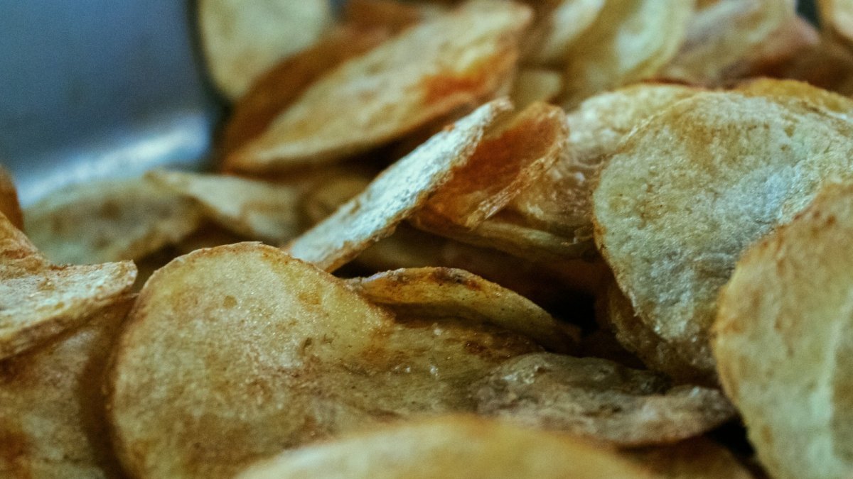 Imagen de recurso de patatas chips; no corresponde a la elaboración de Arguiñano