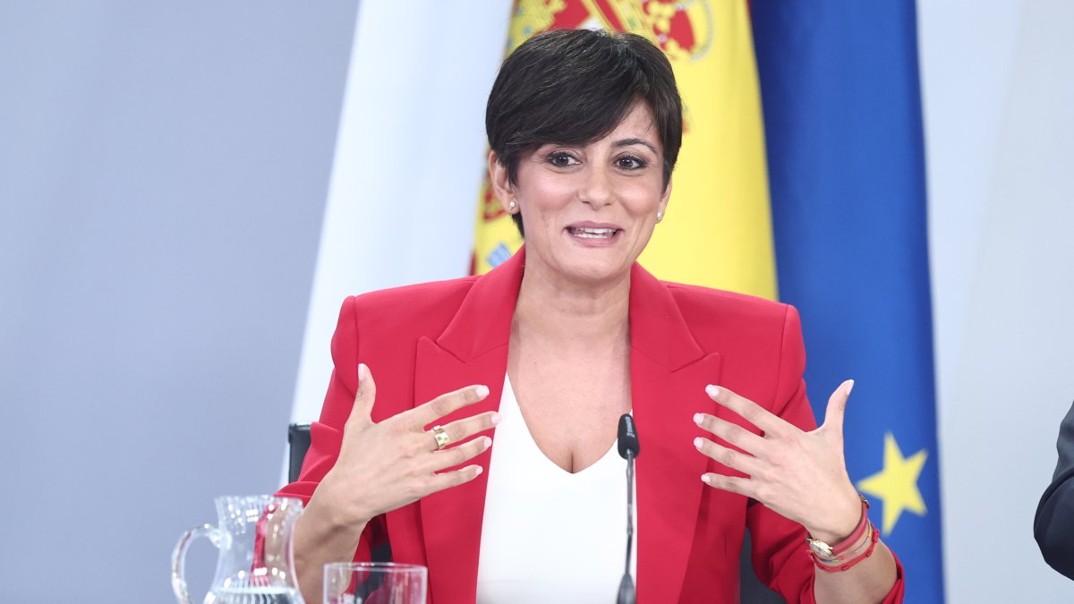La ministra de Vivienda y Agenda Urbana, Isabel Rodríguez