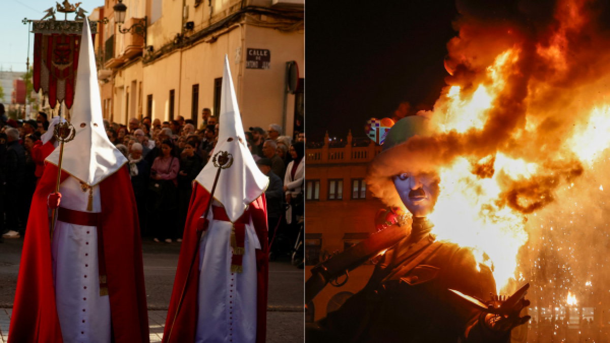 Semana Santa Marinera y cremà de las Fallas 2027