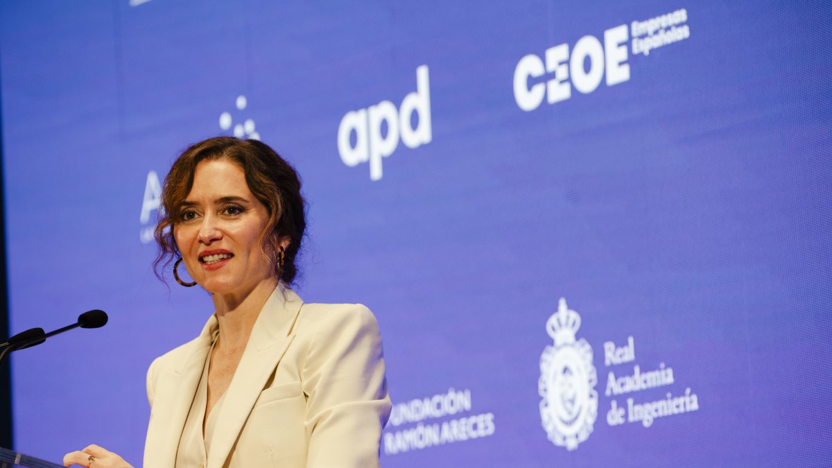 La presidenta de la Comunidad de Madrid, Isabel Díaz Ayuso.
Mateo Lanzuela / Europa Press
09/10/2026
