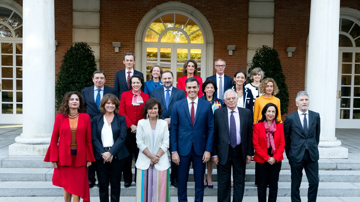 Primer Gobierno de Pedro Sánchez.