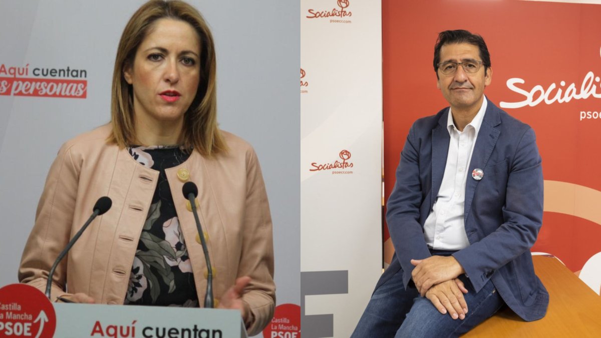 La Eurodiputada Cristina Maestre y el Vicepresidente 2º de CLM José Manuel Caballero