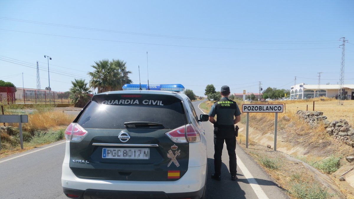 Guardia Civil en Pozoblanco.