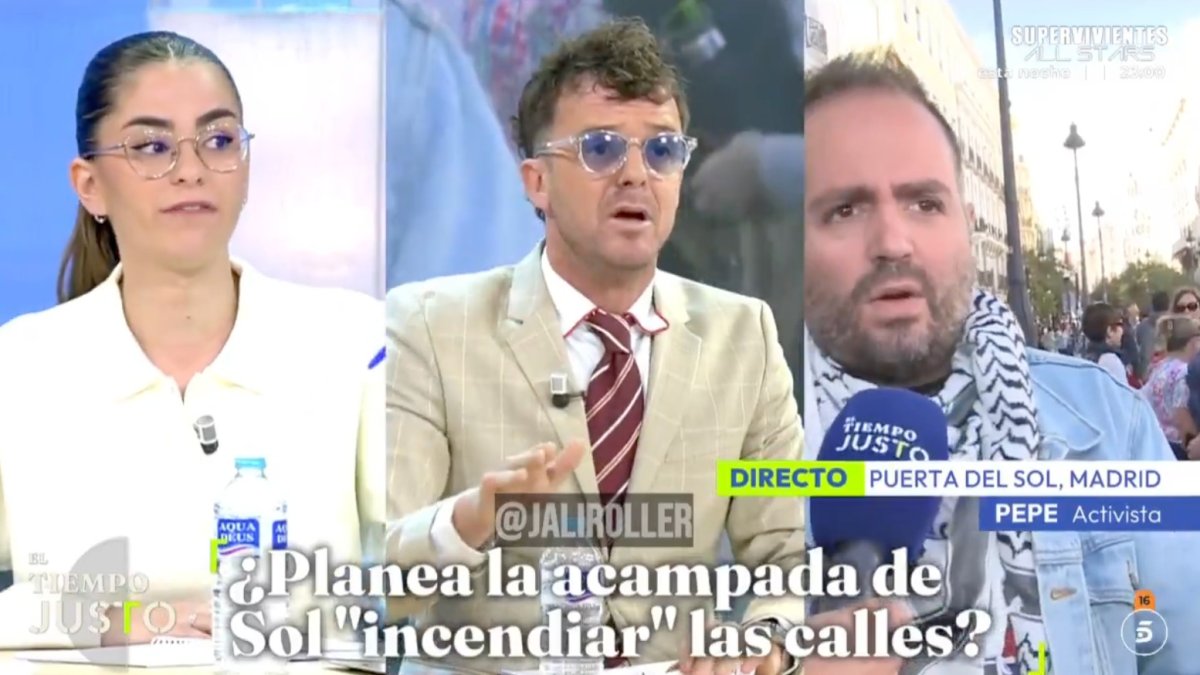 Aldo Comas en El Tiempo Justo de Telecinco